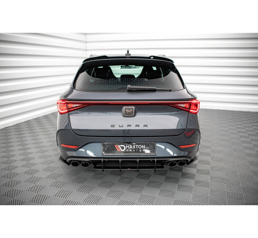 Maxton Design Street Pro Rear Side Splitters Cupra Leon ST