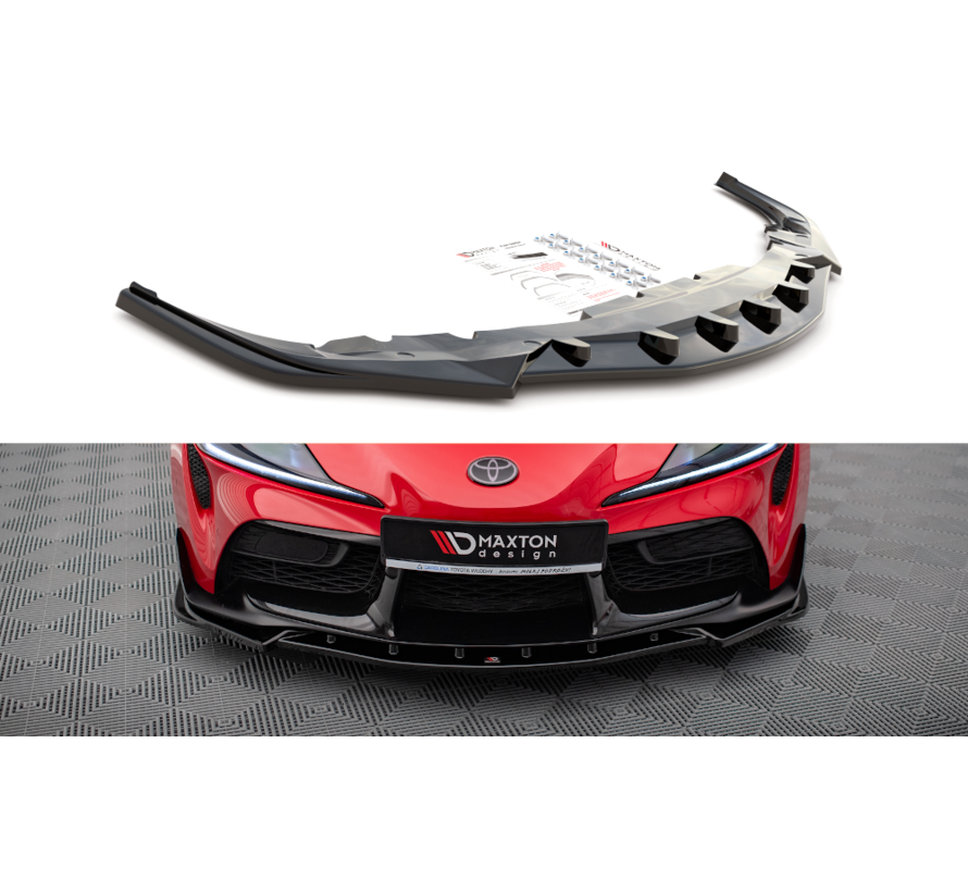 Maxton Design Front Splitter V.4 Toyota Supra Mk5