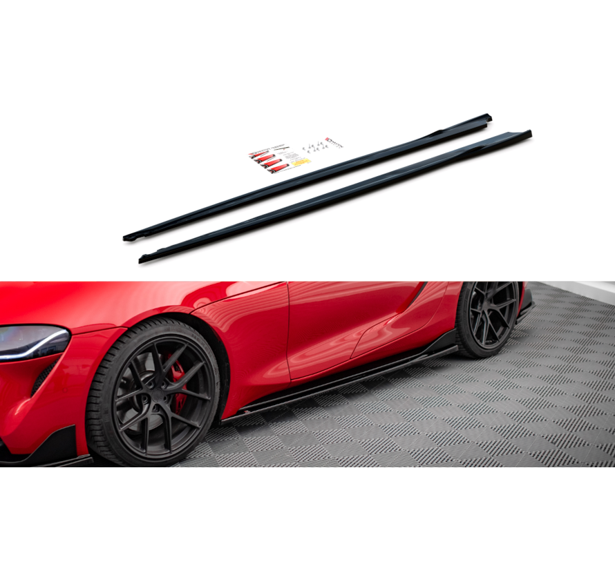 Maxton Design Side Skirts Diffusers V.3 Toyota Supra Mk5