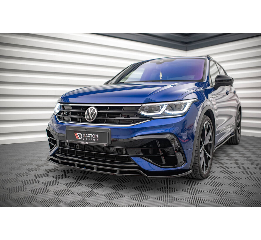 Maxton Design Front Splitter V.1 Volkswagen Tiguan R / R-Line Mk2 Facelift