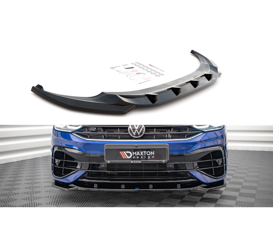 Maxton Design Front Splitter V.3 Volkswagen Tiguan R / R-Line Mk2 Facelift