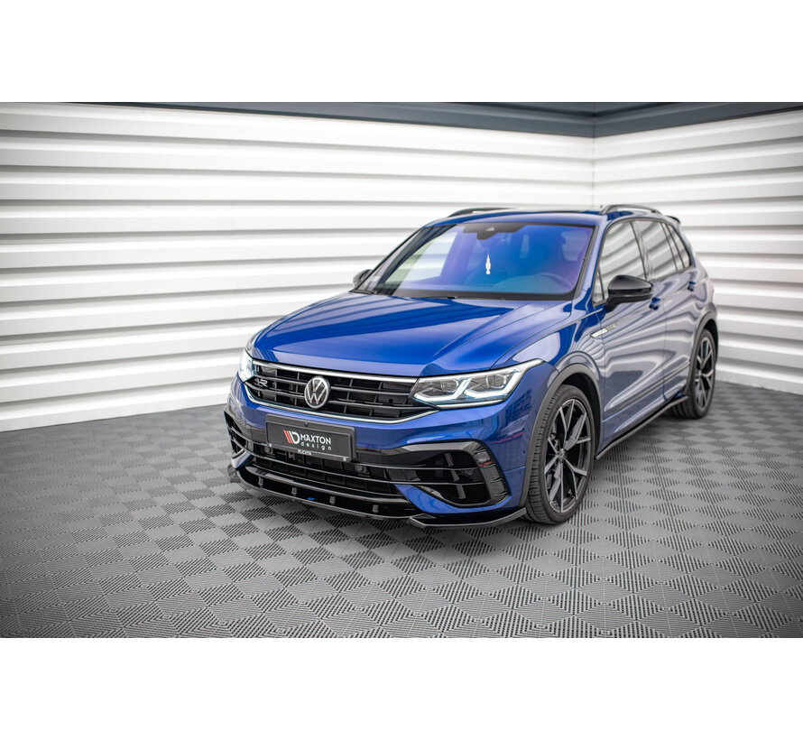 Maxton Design Front Splitter V.3 Volkswagen Tiguan R / R-Line Mk2 Facelift