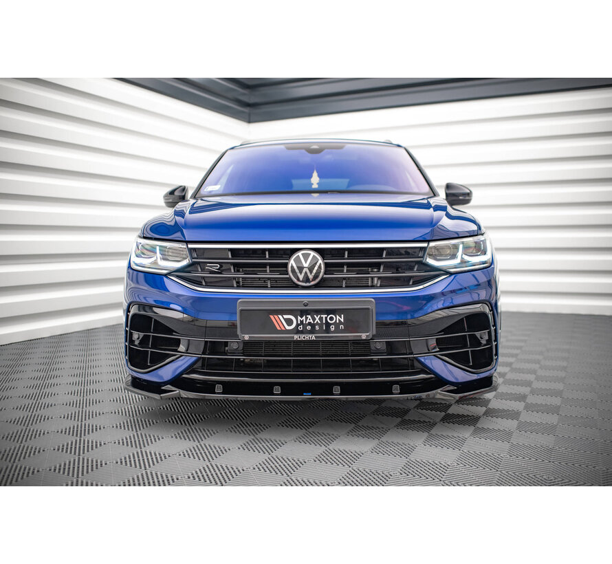 Maxton Design Front Splitter V.3 Volkswagen Tiguan R / R-Line Mk2 Facelift