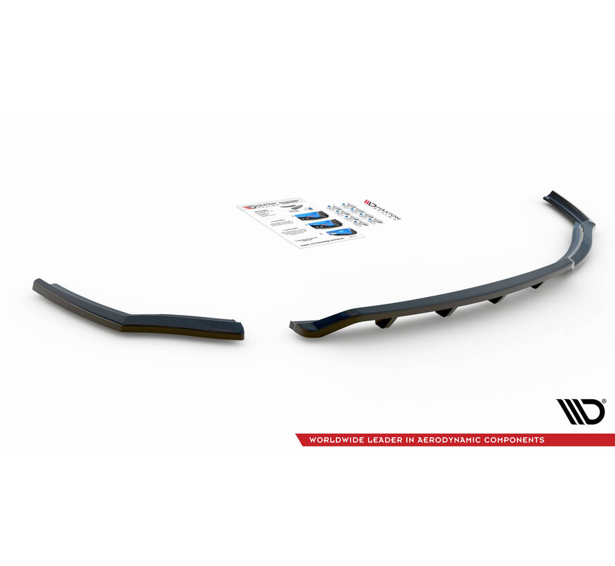 Maxton Design Central Rear Splitter (with vertical bars) BMW 1 F20