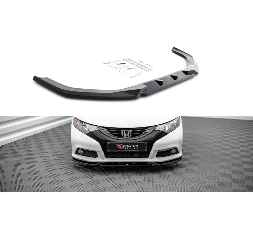 Maxton Design Front Splitter V.2 Honda Civic Mk9