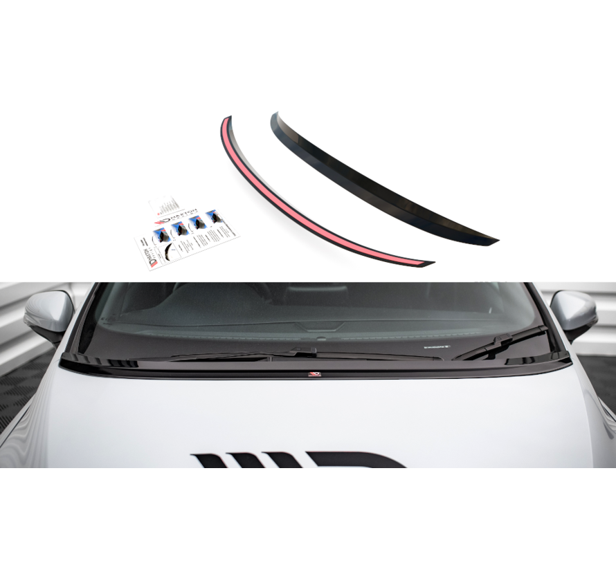 Maxton Design Bonnet extension Ford Fiesta Standard/ ST-Line/ ST