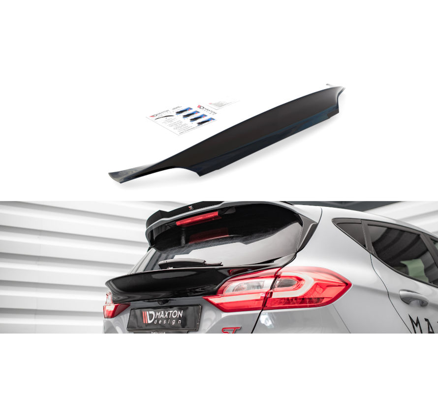 Maxton Design The extension of the rear window Ford Fiesta Standard/ ST-Line/ ST