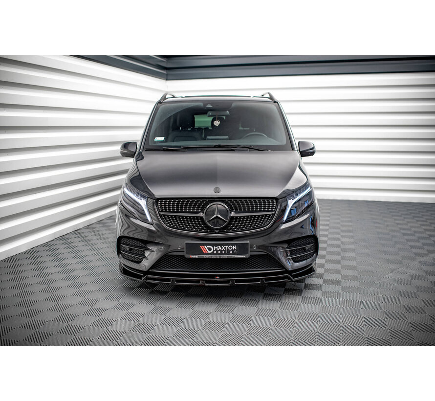 Maxton Design Front Splitter V.5 Mercedes-Benz V-Class AMG-Line W447 Facelift