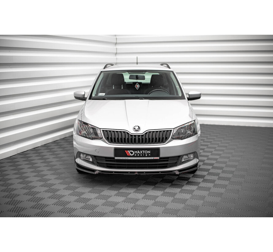 Maxton Design Front Splitter V.1 Skoda Fabia Mk3