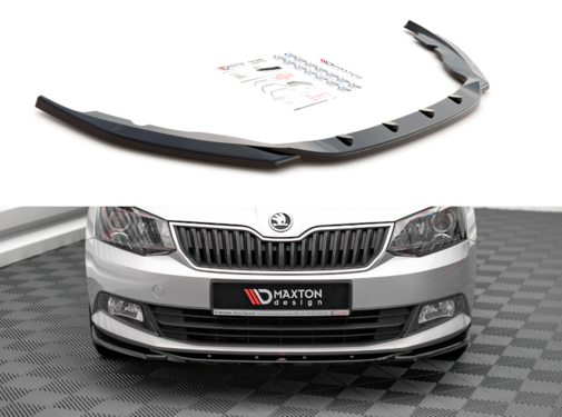 Maxton Design Maxton Design Front Splitter V.2 Skoda Fabia Mk3