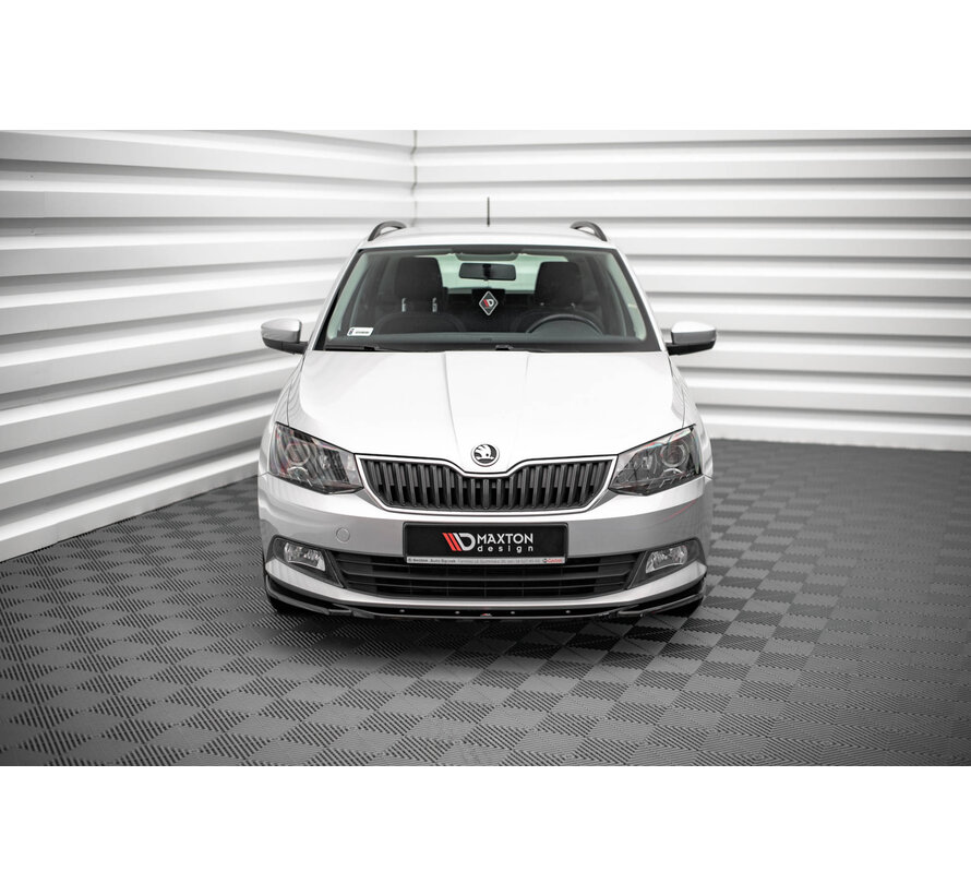 Maxton Design Front Splitter V.2 Skoda Fabia Mk3