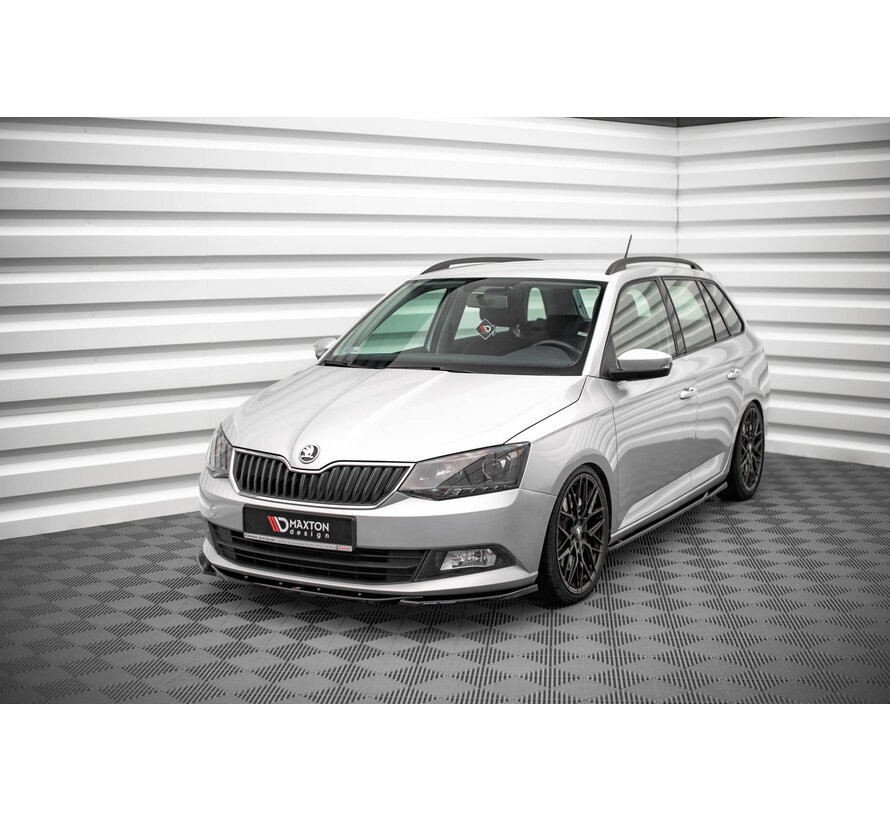 Maxton Design Front Splitter V.2 Skoda Fabia Mk3