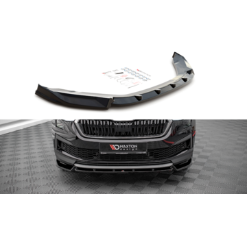 Maxton Design Maxton Design Front Splitter V.1 Skoda Kodiaq Mk1 Facelift