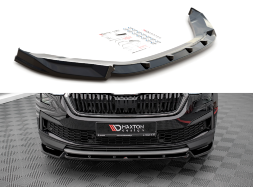 Maxton Design Maxton Design Front Splitter V.1 Skoda Kodiaq Mk1 Facelift