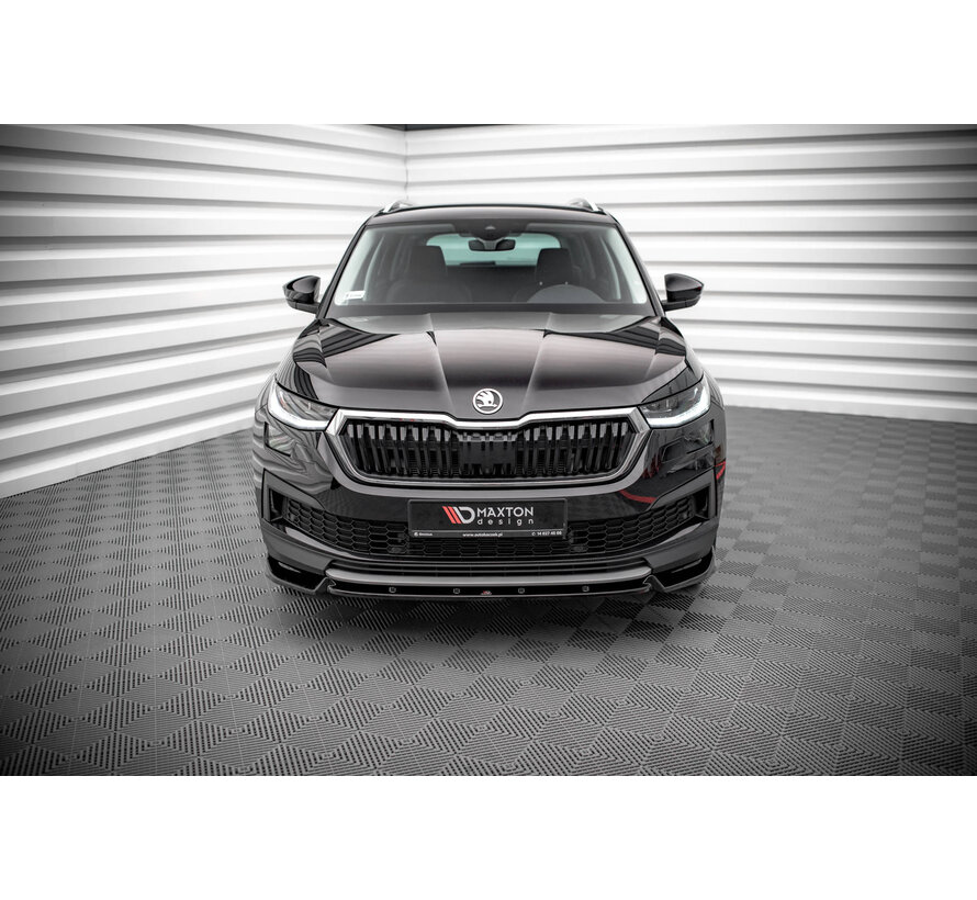 Maxton Design Front Splitter V.1 Skoda Kodiaq Mk1 Facelift