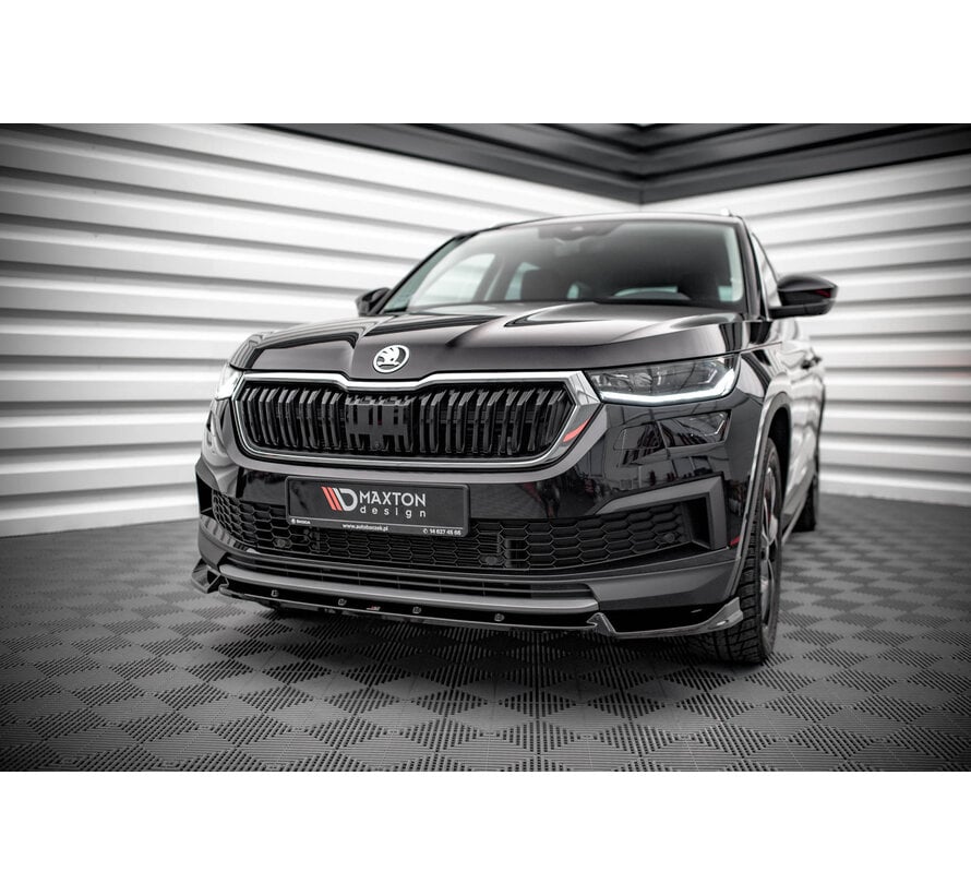 Maxton Design Front Splitter V.1 Skoda Kodiaq Mk1 Facelift