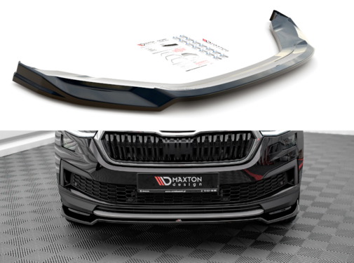 Maxton Design Maxton Design Front Splitter V.2 Skoda Kodiaq Mk1 Facelift