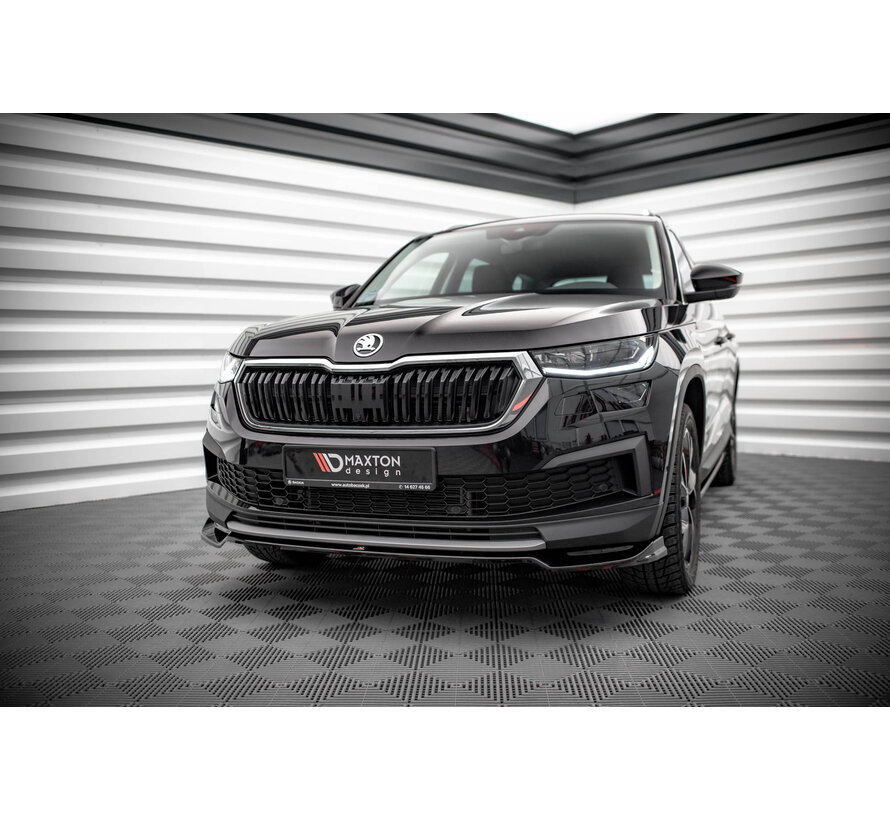 Maxton Design Front Splitter V.2 Skoda Kodiaq Mk1 Facelift