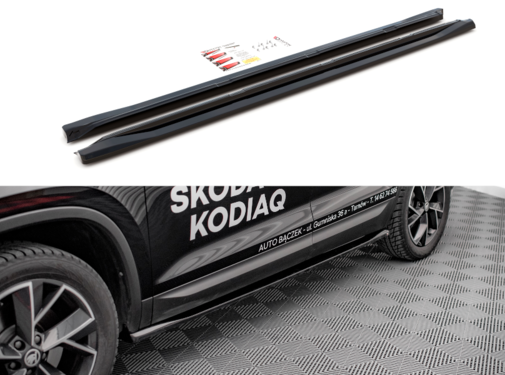Maxton Design Maxton Design Side Skirts Diffusers Skoda Kodiaq Mk1 Facelift