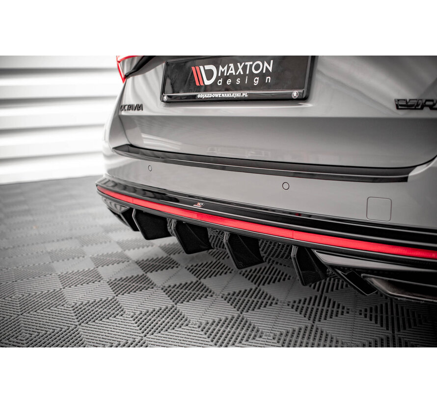 Maxton Design Rear Valance Skoda Octavia RS Mk4