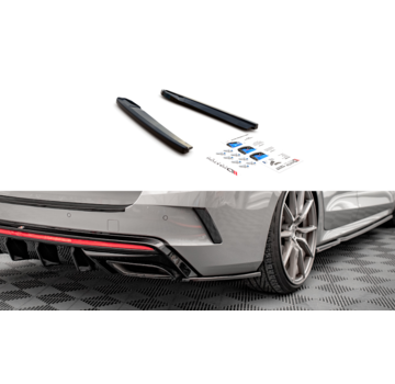 Maxton Design Maxton Design Rear Side Splitters V.4 Skoda Octavia RS Mk4
