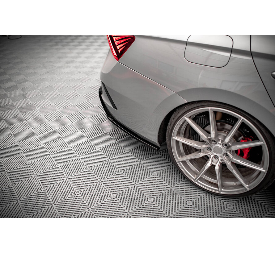 Maxton Design Rear Side Splitters V.4 Skoda Octavia RS Mk4