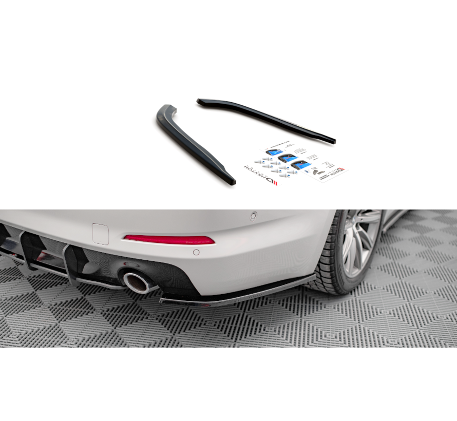 Maxton Design Rear Side Splitters passend voor BMW 5 G30
