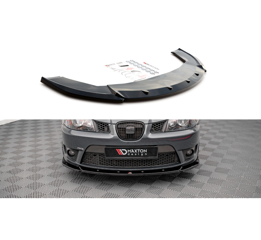 Maxton Design Front Splitter V.2 Seat Ibiza Cupra Mk3