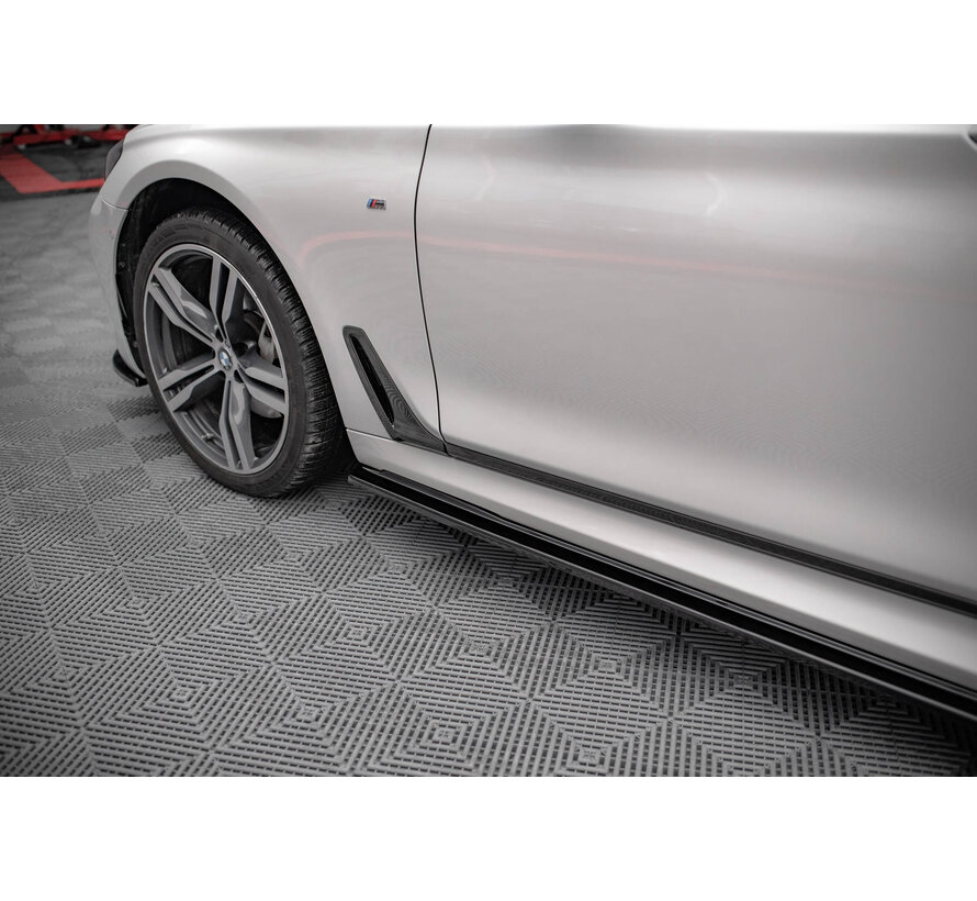 Maxton Design Side Skirts Diffusers for BMW 7 Long M-Pack G12