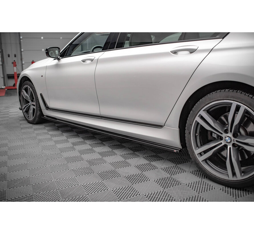 Maxton Design Side Skirts Diffusers for BMW 7 Long M-Pack G12