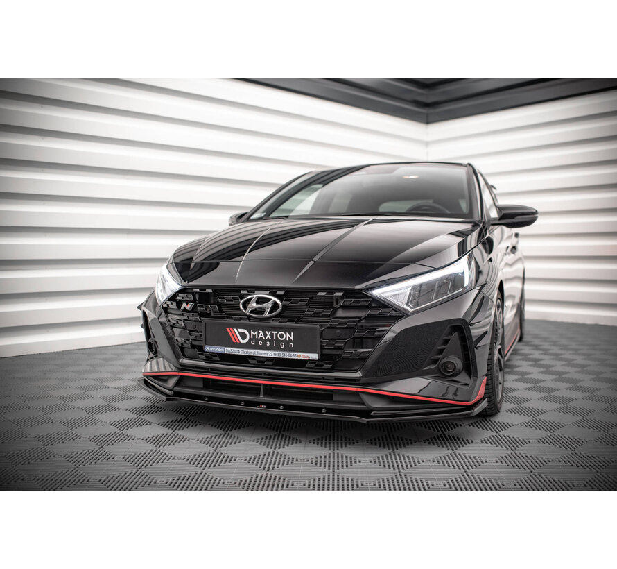 Maxton Design Front Splitter V.1 Hyundai I20 N Mk3