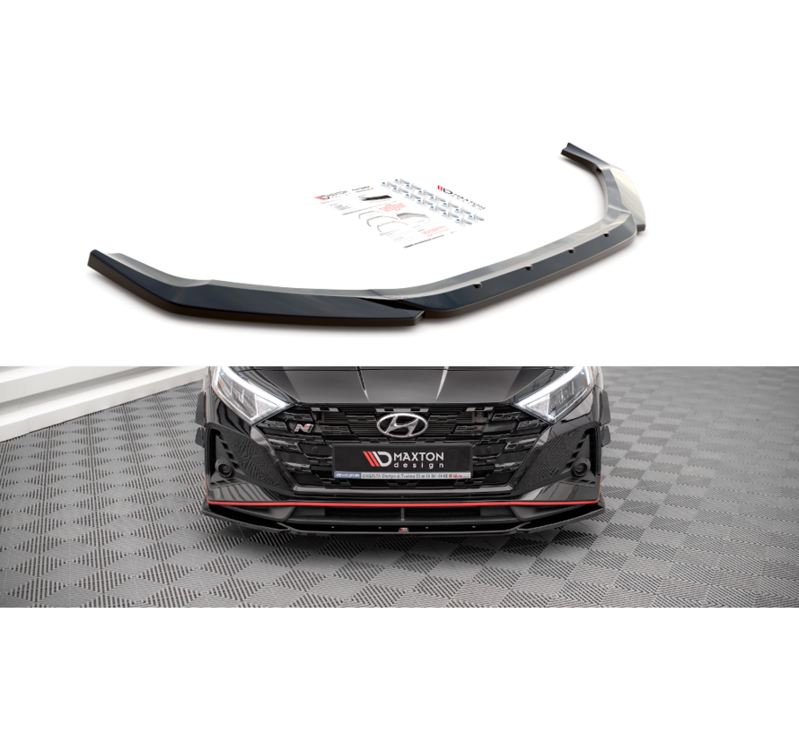 Maxton Design Front Splitter V.3 Hyundai I20 N Mk3