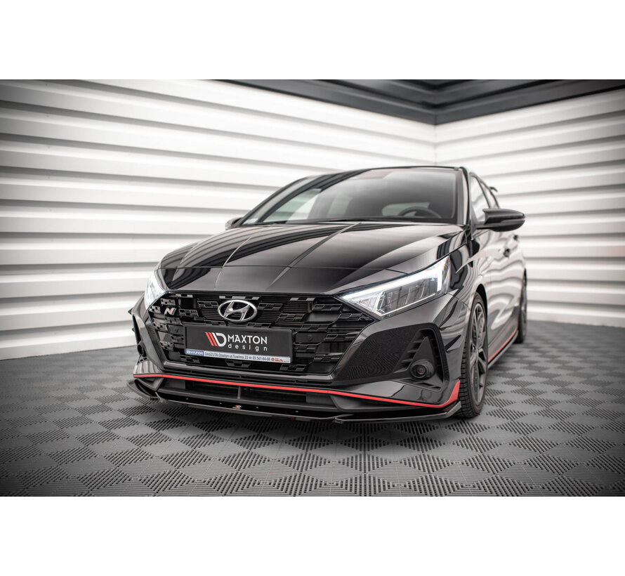 Maxton Design Front Splitter V.3 Hyundai I20 N Mk3