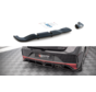 Maxton Design Central Rear Splitter (with vertical bars) Hyundai I20 N Mk3