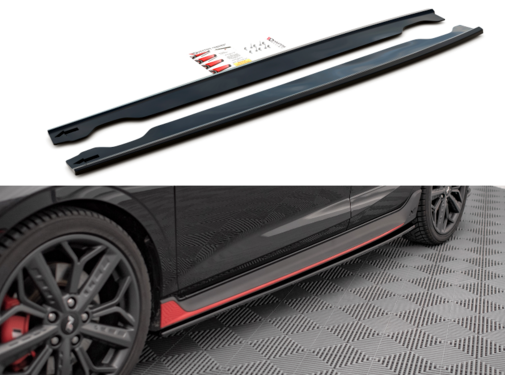 Maxton Design Maxton Design Side Skirts Diffusers Hyundai I20 N Mk3