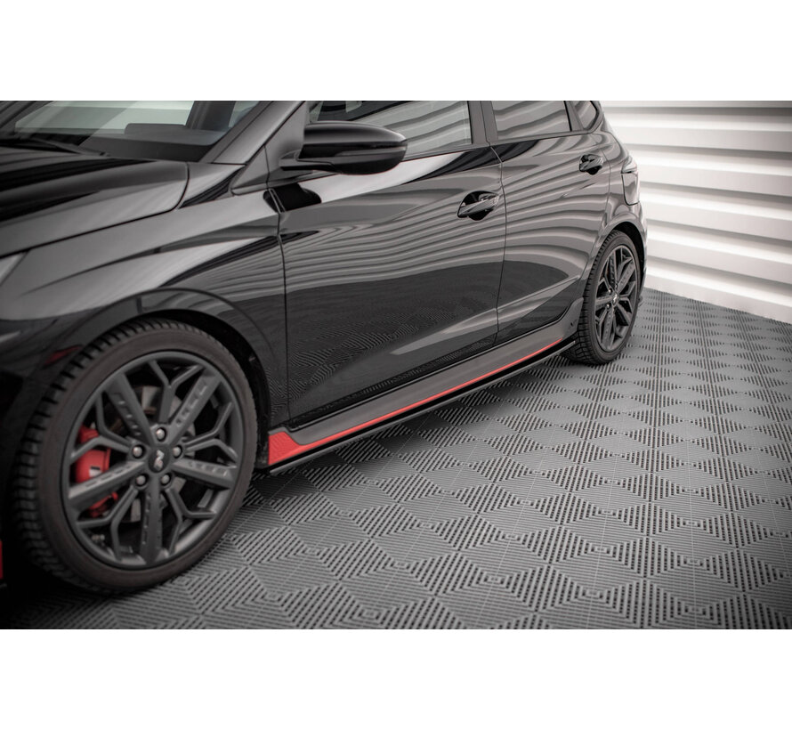 Maxton Design Side Skirts Diffusers Hyundai I20 N Mk3