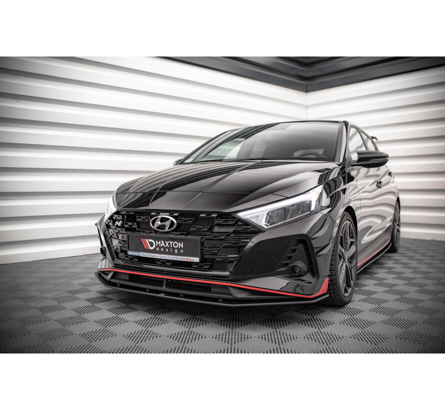 Maxton Design Street Pro Front Splitter Hyundai I20 N Mk3