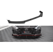 Maxton Design Maxton Design Street Pro Front Splitter V.1 + Flaps Hyundai I20 N Mk3