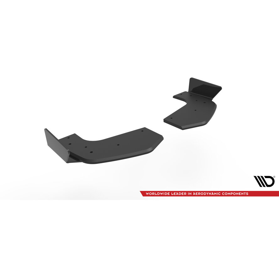 Maxton Design Street Pro Rear Side Splitters + Flaps Hyundai I20 N Mk3