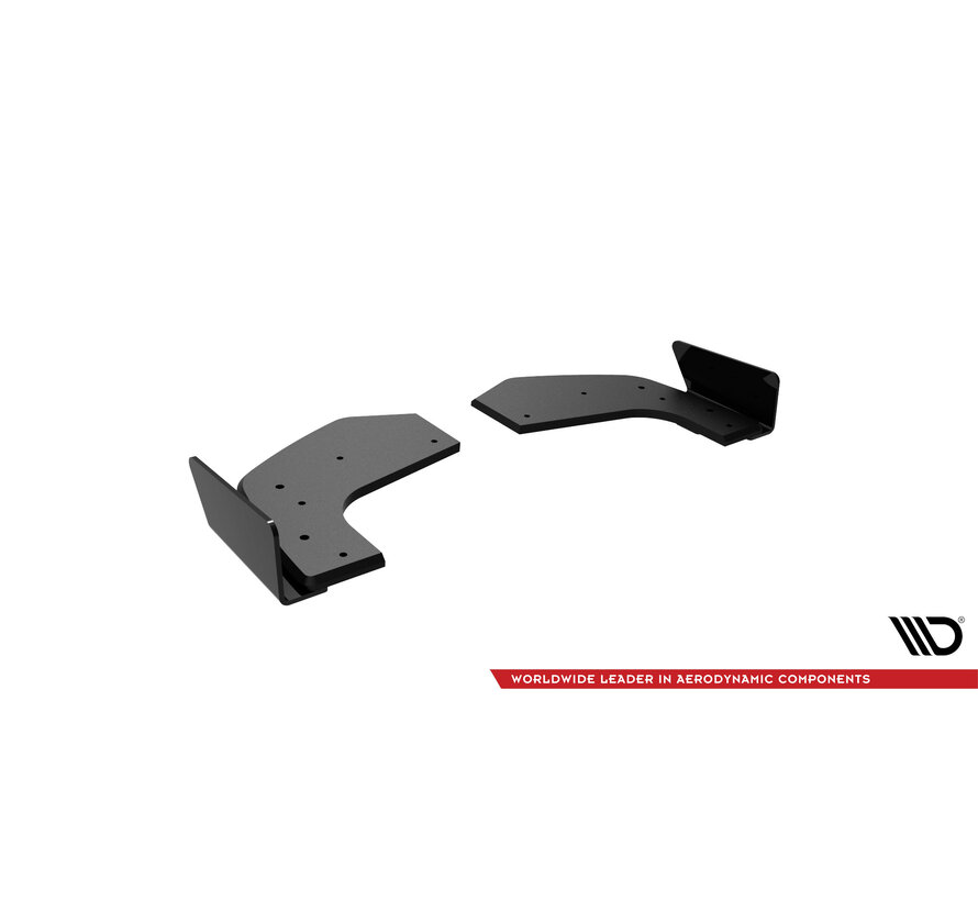 Maxton Design Street Pro Rear Side Splitters + Flaps Hyundai I20 N Mk3