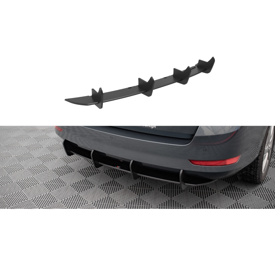 Maxton Design Street Pro Rear Diffuser Skoda Fabia Combi Mk3 Facelift