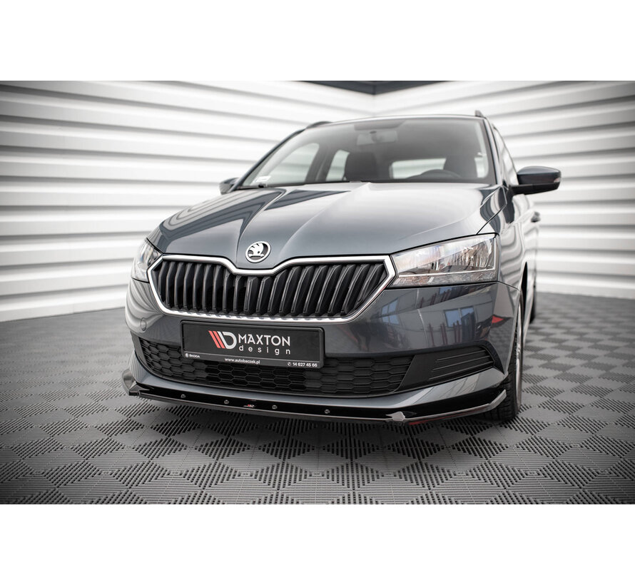 Maxton Design Front Splitter Skoda Fabia Mk3 Facelift