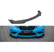 Maxton Design Maxton Design Street Pro Front Splitter V.1 + Flaps BMW M2 Competition F87