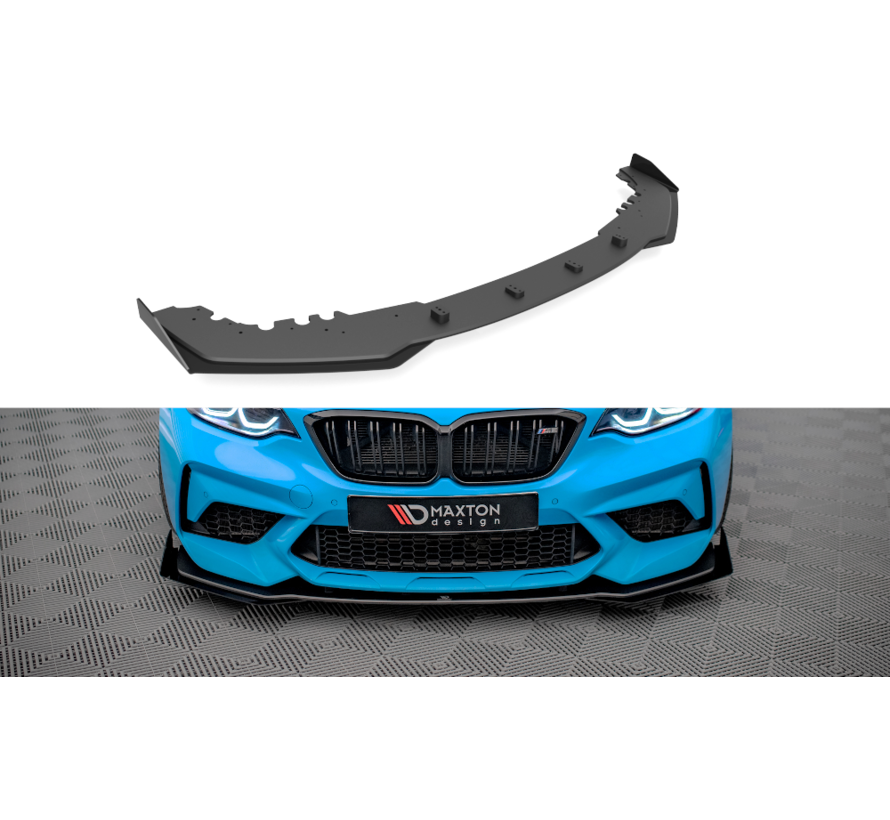 Maxton Design Street Pro Front Splitter V.1 + Flaps BMW M2 Competition F87