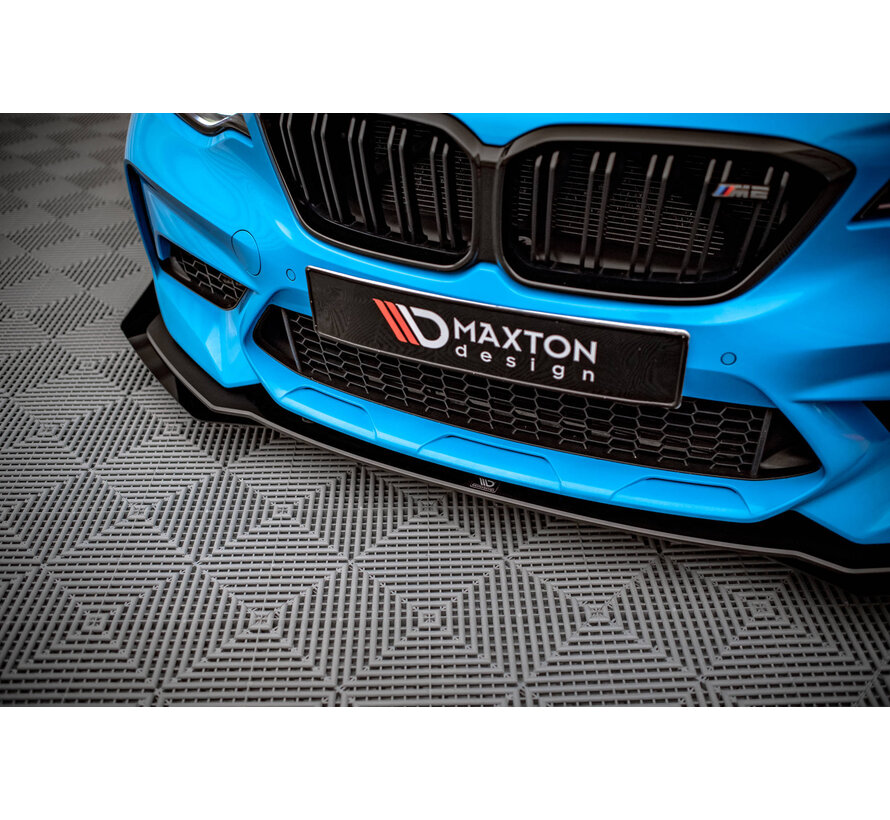 Maxton Design Street Pro Front Splitter V.1 + Flaps BMW M2 Competition F87