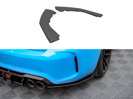 Maxton Design Maxton Design Street Pro Rear Side Splitters BMW M2 F87