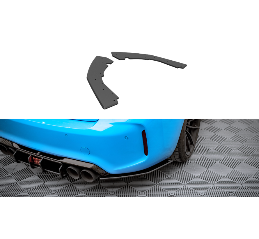 Maxton Design Street Pro Rear Side Splitters BMW M2 F87