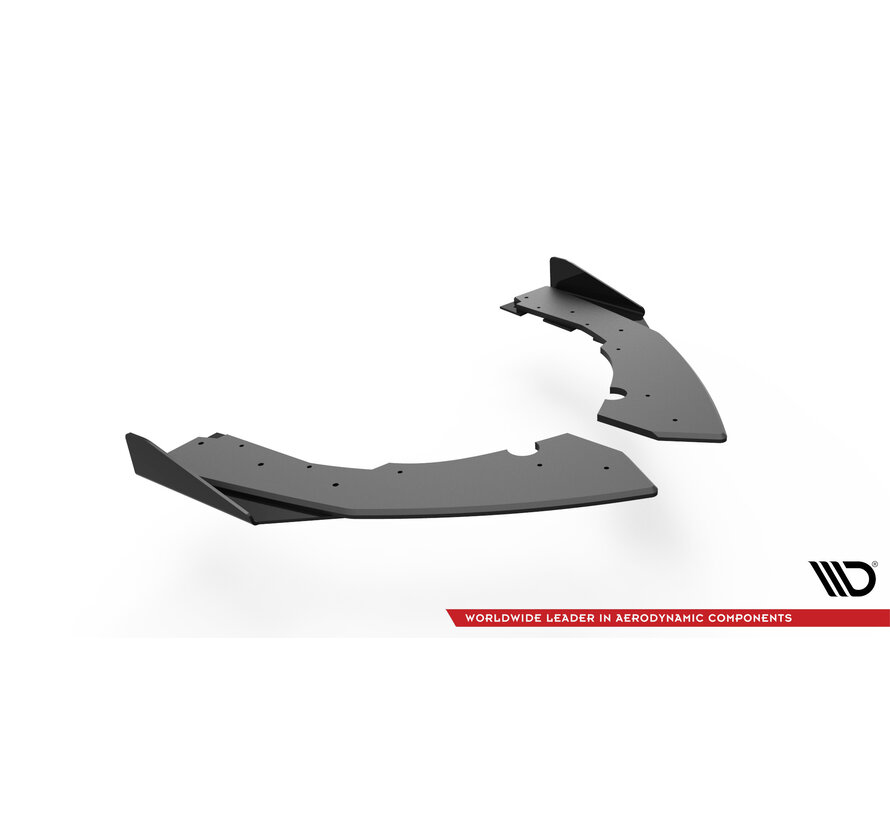 Maxton Design Street Pro Rear Side Splitters + Flaps BMW M2 F87