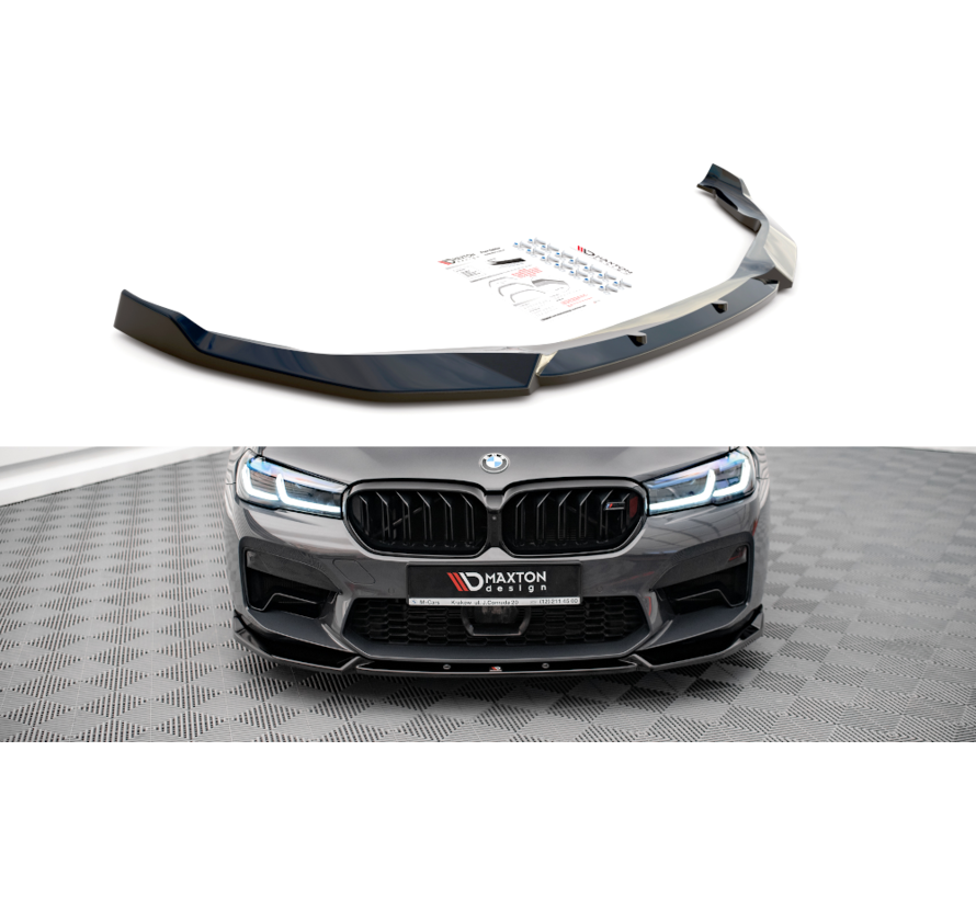 Maxton Design Front Splitter V.1 passend voor BMW M5 F90 Facelift