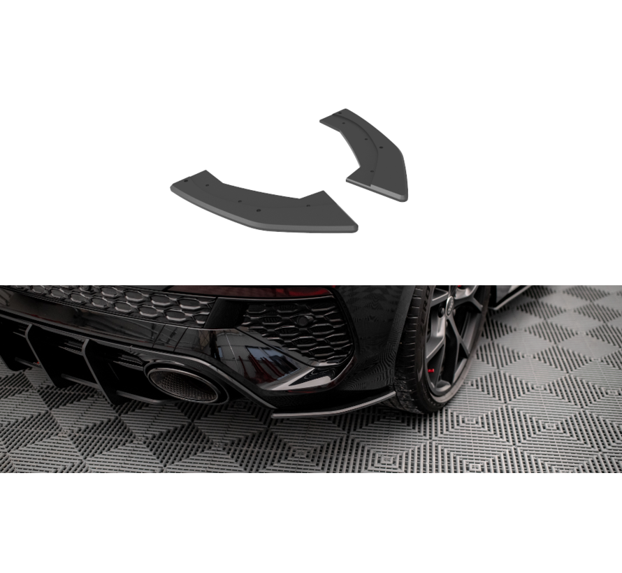 Maxton Design Street Pro Rear Side Splitters Audi RS3 Sportback 8Y